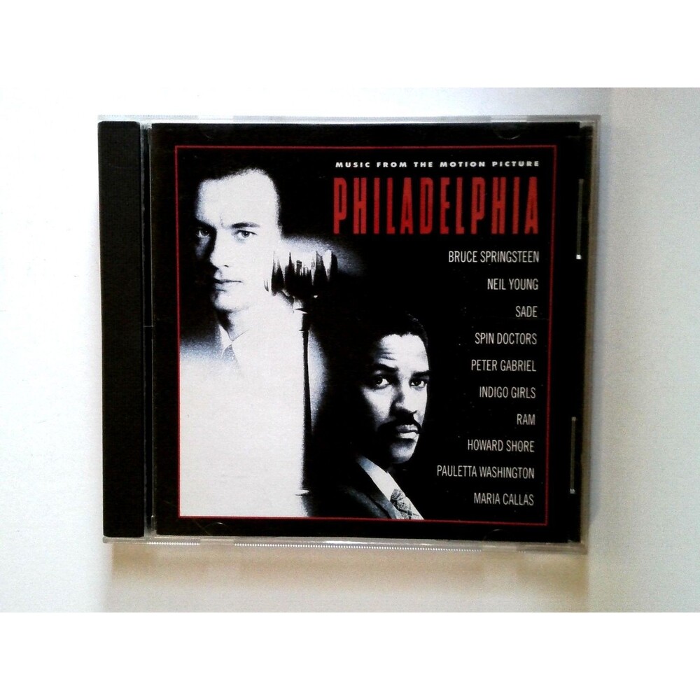 Philadelphia Soundtrack CD 1993 Bruce Springsteen Neil Young Sade Epic